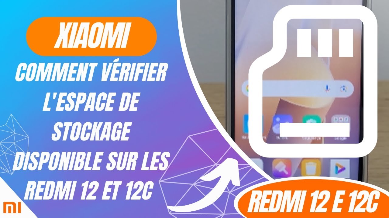 Comment vérifier l'espace de stockage disponible sur les Redmi 12 et ...