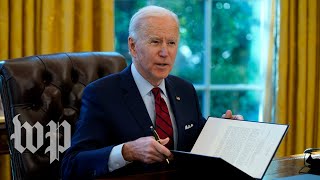 Biden signs executive orders on health care to 'undo the damage Trump has done'