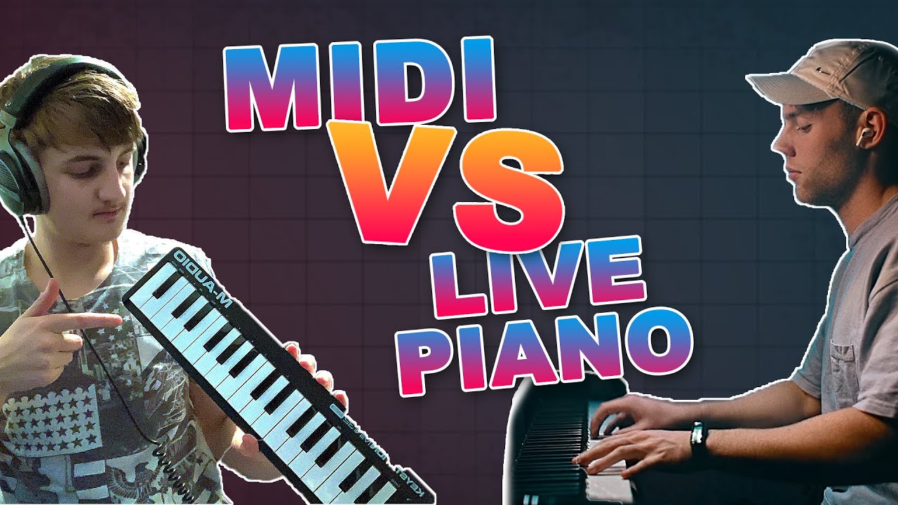 Is A Actual Piano Better Than Midi? Producer Battle (feat.