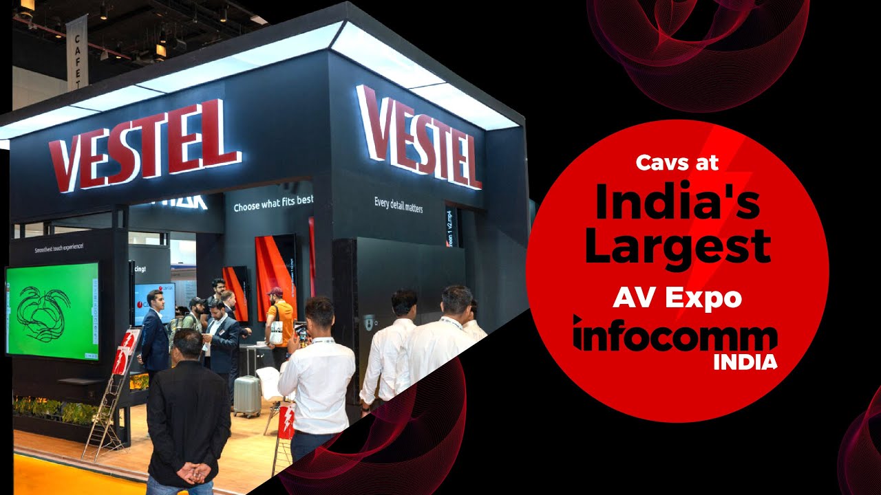 Cavs at India's Largest AV Expo: Infocomm 2023 - YouTube