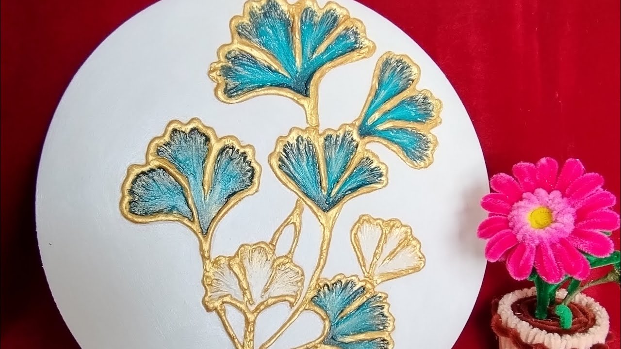 Texture painting wall Putty art 