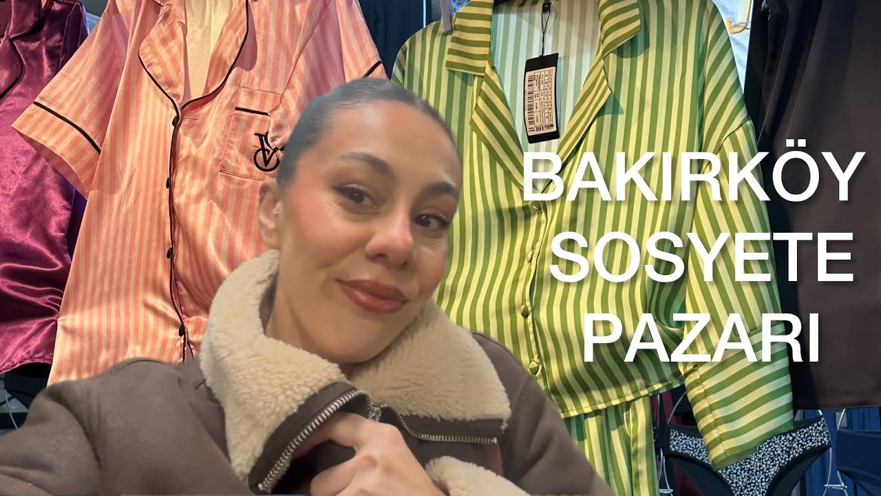 Bakırköy Sosyete Pazarı'nda Alışveriş Turu l Lüks ve İndirim Bir Arada!