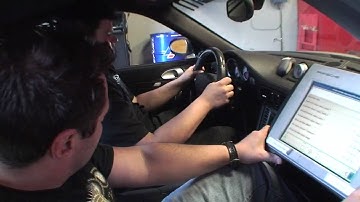 EVOMS EVT850 Porsche 997 Turbo EVOMSit Intelligent Tuning Process with Zuccone & Joe Kuks!