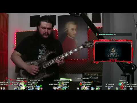 "Guards of the Cult" Assassin's Creed Odyssey OST Live Improv Guitar Jam-along | Jam & Shred