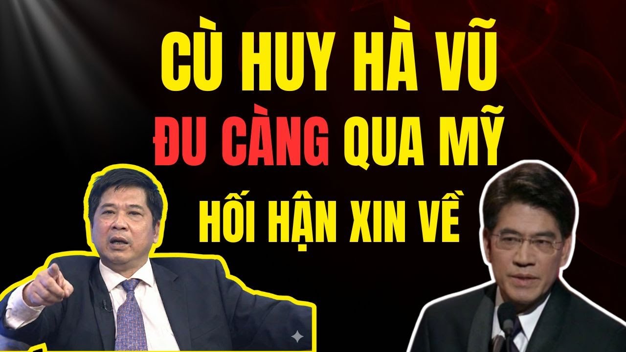 CÙ HUY HÀ VŨ - ĐỜI CHA LÀM ĐỜI CON PHÁ - ĐU CÀNG QUA MỸ - Chuyện Đêm Khuya | Nguyễn Ngọc Ngạn