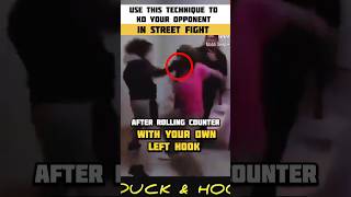 STREET FIGHT :The Simplest Counter That Can End a Fight 😳🥊 | #shorts