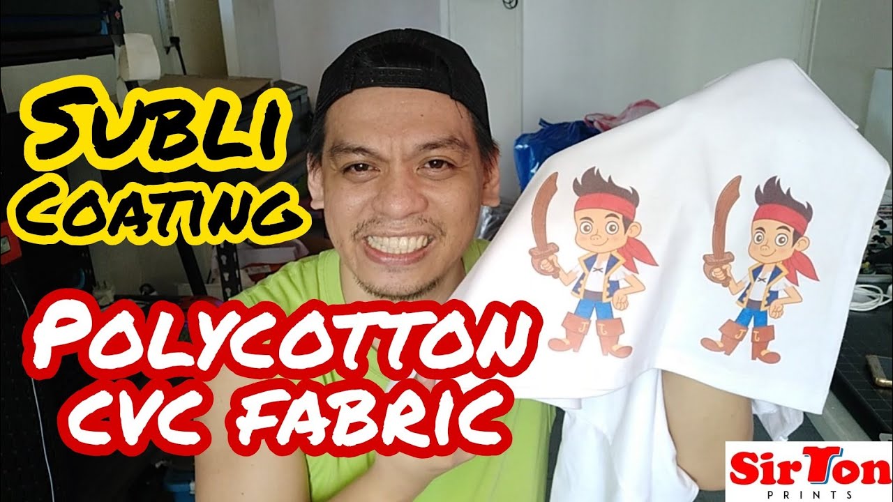 Sublimation Coating Polycotton Subli print Extra Income T shirt Printing Business SirTon Prints