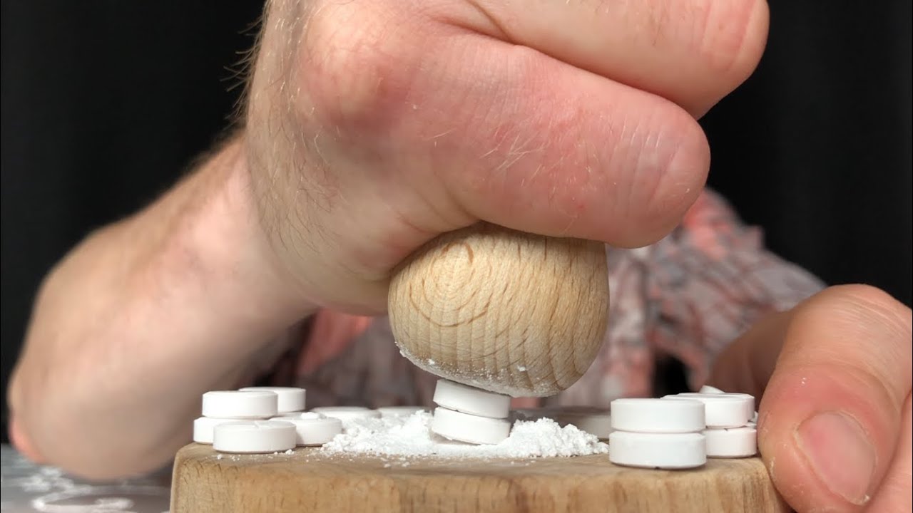 Асмр ломай кроши таблетки асмр без слов