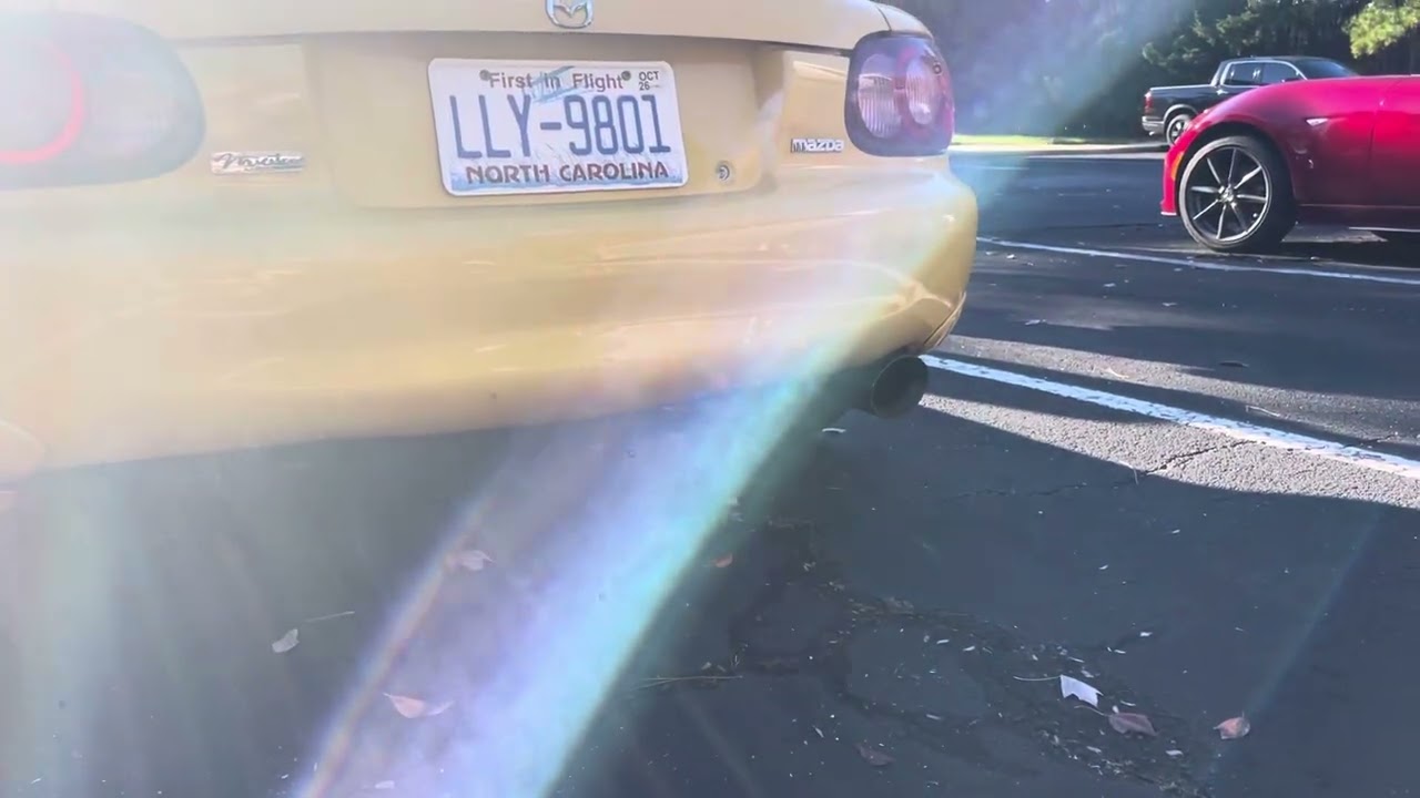 LFX Miata exhaust sound 