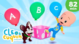 Aprende el alfabeto: Canción del ABC y más canciones infantiles para bebés con Cleo y Cuquín