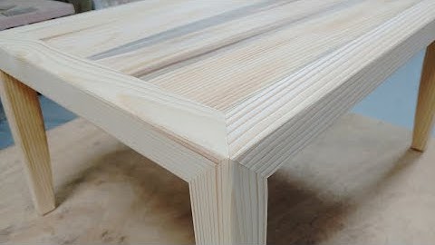 Woodworking:This is a ture masterpiece.한옥장인이 만든 티테이블.three-ways  mitred tea table.