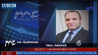 Paul Nahous Interview - TV6 - 17/07/24
