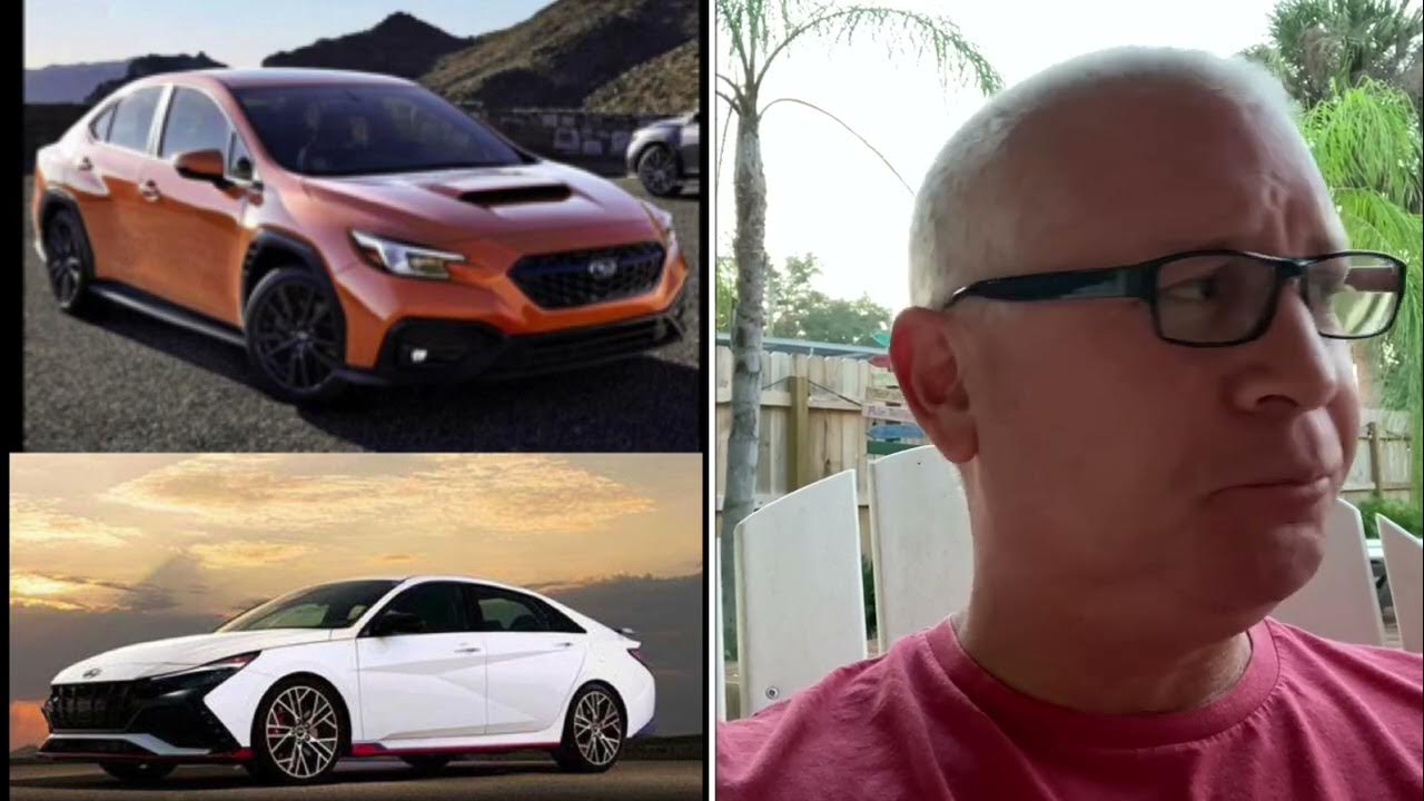 2023 subaru wrx or hyundai elantra n youtube