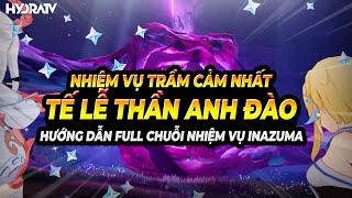 Full Nhiệm Vụ Tế Lễ Thần Anh Đào Genshin Impact |  Nhiệm Vụ Nhều Nguyên Thạch Nhất Inazuma HYDRATV screenshot 5