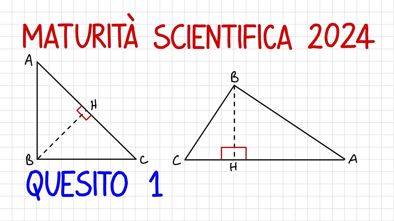 MATURITÀ SCIENTIFICA 2024 - Quesito 1 _ MZ05