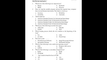 Computer Class 11 New Model Questions Paper  #neb#computer#class11