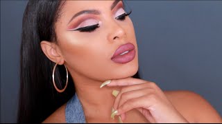 FALL DRAMATIC CUT CREASE MAKEUP TUTORIAL - MSROSHPOSH