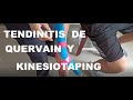 KINESIOTAPING EN TENDINITIS DE QUERVAIN