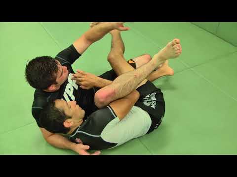 Inverted Half Guard Sweep to Side Choke