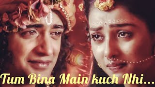 #Tum bina main kuch nhi hun radhike priya...❤️#radhakrishna #sad love song(@Lotusvision97 )
