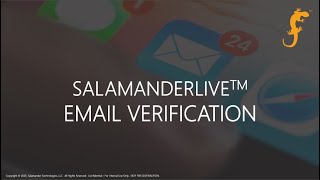 SalamanderLive Email Verification