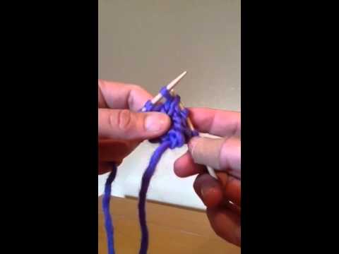 Raised (Lifted) Increase for Knitting