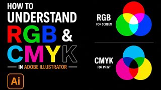 RGB vs CMYK Explained in Adobe Illustrator | Color Modes for Beginners