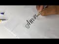 Como fazer letra bonita