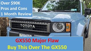 2024 Land Cruiser, better than the GX550, 1 month ownership review pros and cons