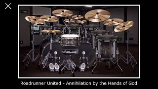 Roadrunner United - Annihilation by the Hands of God (Virtual Drumming Cover)