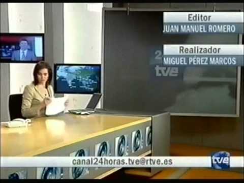 TVE Internacional Canal 24h Opening Cierre Bumper 2008