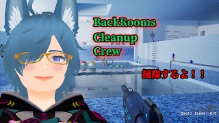 【 #Backroomscleanupcrew】みんなが暴れた後のBackroomを掃除する！【掃除の日】 screenshot 2