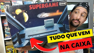 SUPERGAME VG-2800: O ATARI da CCE [UNBOXING]