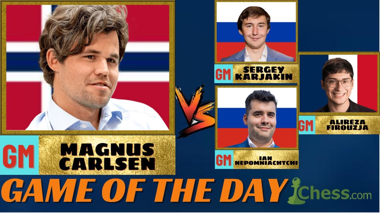 Chess: Magnus Carlsen | Game of the day - YouTube