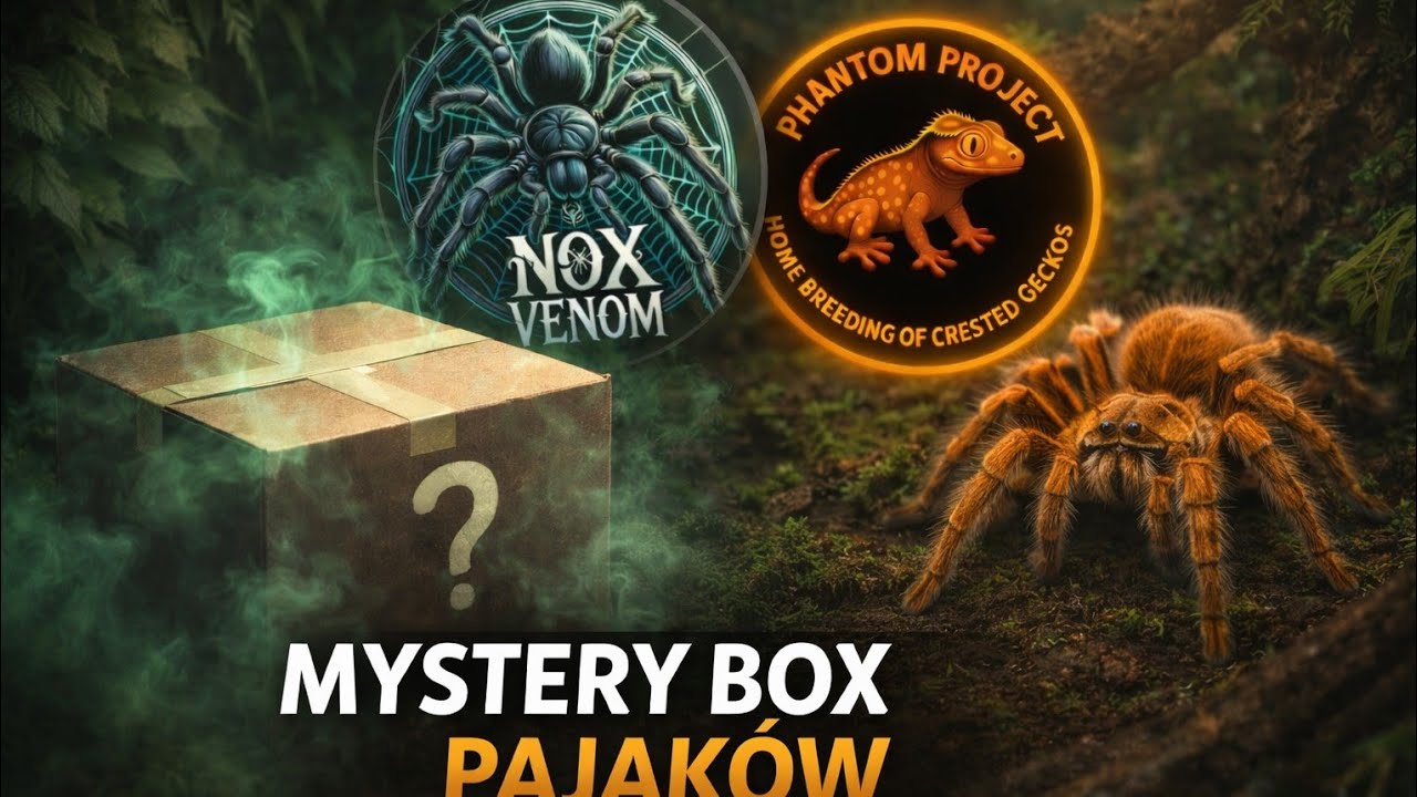 Mystery Box od hodowcy Nox Venom — SZOK co było w środku🕷️