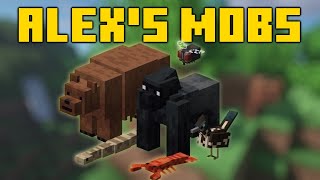 Мод От Создателя Ice And Fire - Alex's Mobs Лучший Мод На Животных В Майнкрафт Обзор Мода Гайд 1.16