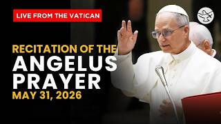 Recitation of the Angelus Prayer | Pope Leo XIV | May 31 | Live from the Vatican