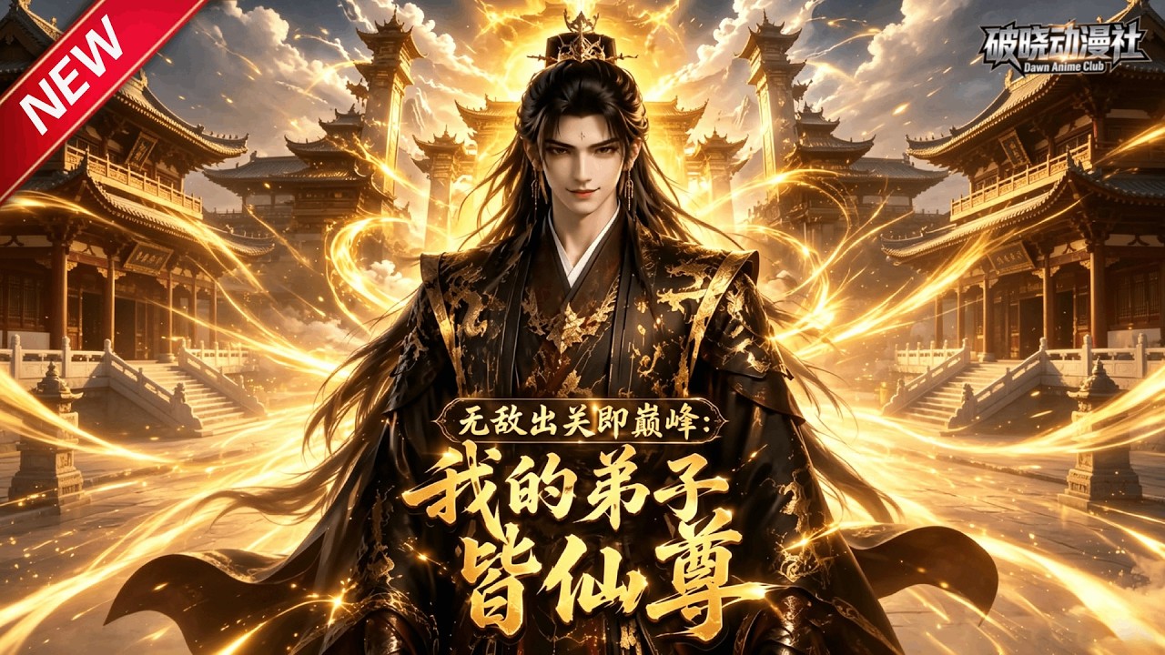 MULTISUB📢新番上线《无敌出关即巅峰：我的弟子皆仙尊》第1~93集丨玄衣大能沉睡苏醒，寻回一众逆天弟子，隐世修为随手碾压诸天强者！#最新漫剧 #破晓动漫社