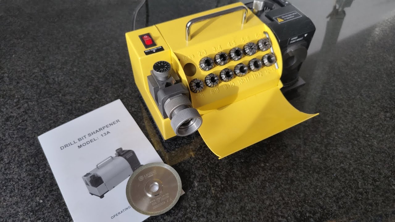 Review Vevor 13A drill sharpener YouTube