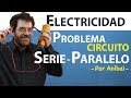 Circuitos Eléctricos: Problema Serie-Paralelo | Biofísica CBC | Física En Segundos (por Aníbal)