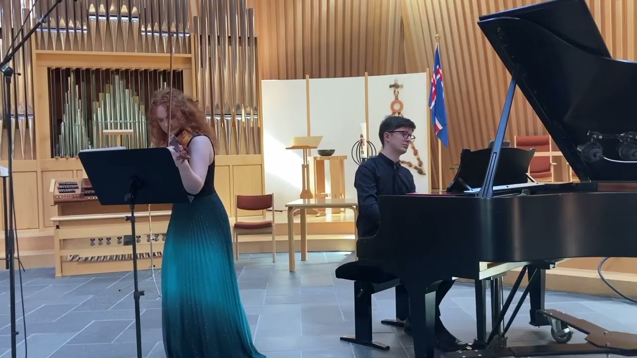 Amy Beach Romance for Violin and Piano, Op. 23 Herdís Guðmundsdóttir and Liam Kaplan