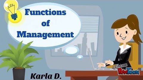Five Functions of Management