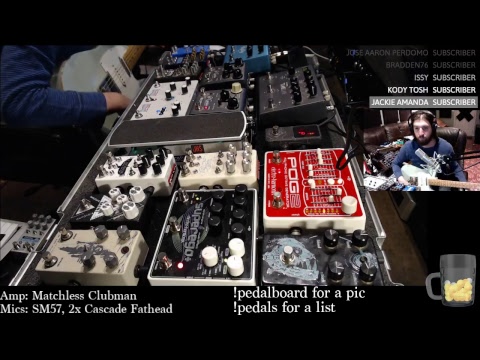 Chase Bliss DARK WORLD Pre-Stream + Pedalboard Demo