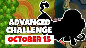 BTD6 Advanced Challenge | Towers On The Castle Only! | October 15, 2022