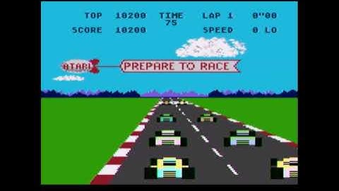 Pole Position - Atari 5200 Gameplay