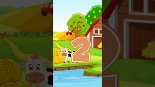 Let's count with Farm Animals 🐓