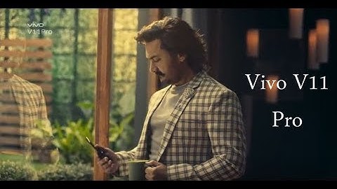 Vivo V11 Pro Ad In Amir Khan Vivo In-Display Fingerprint Scanning