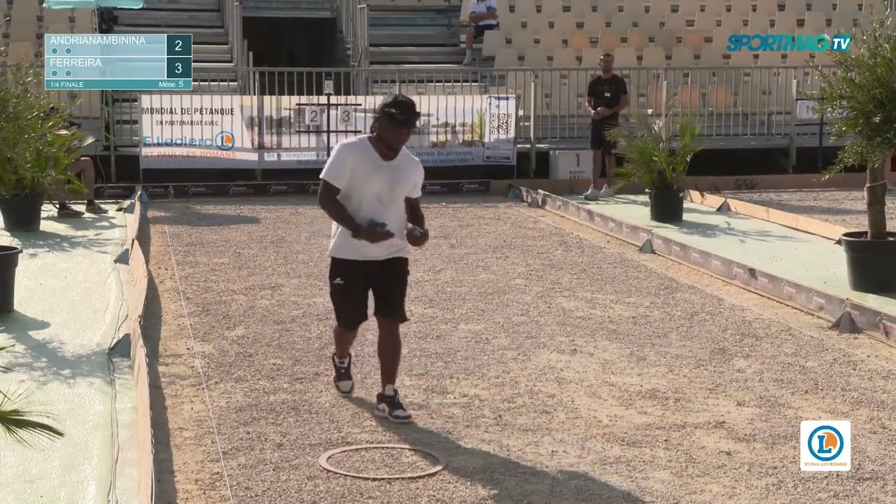 Miniature : Mondial La Romanaise à pétanque : Andrianambinina / Ferreira