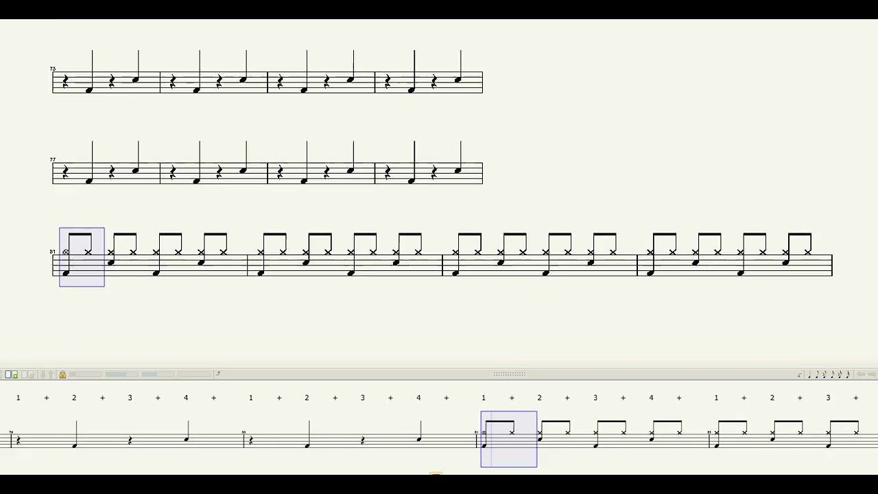 Partitura de batería - Major Tom (Peter Schiling)