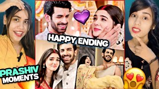 Prarthna & Shivansh Journey End 💖 | Happy Ending Reaction | Kumkum Bhagya | #Prashiv